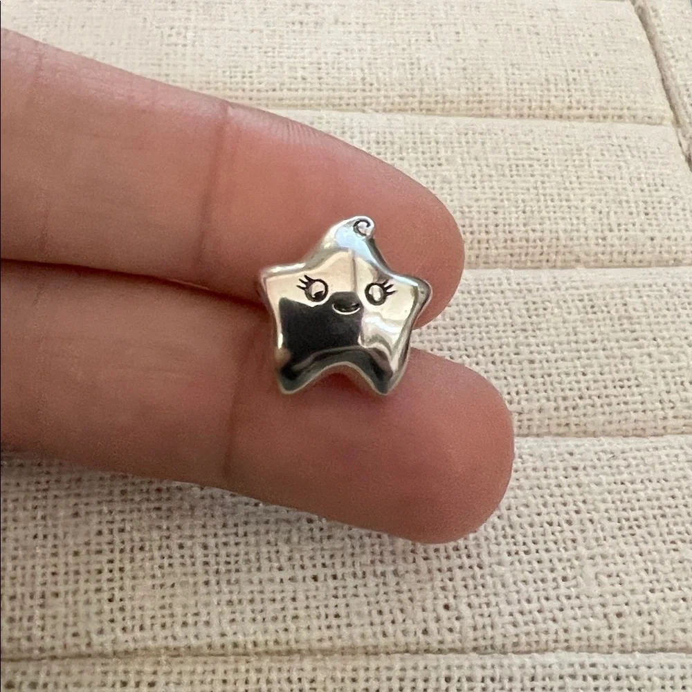 Pandora Isa the Star Charm Retired Sterling Silver Isa the Star Friends Charm - Picture 4 of 4